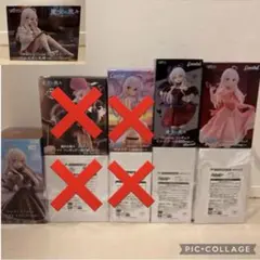 新品未開封 魔女の旅々フィギュア　6点セット