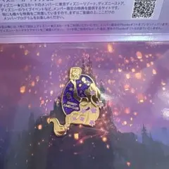 ディズニーJCBカード 塔の上のラプンツェル ピンバッジ