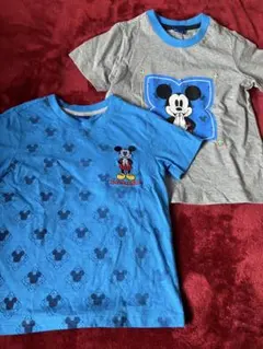 ディズニー　ミッキー　Tシャツ　タイ　キッズS