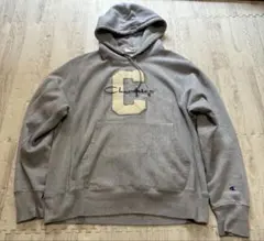 Champion Reverse Weave パーカー M グレー