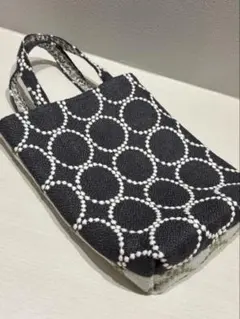 ハンドメイド トートバッグ ミナペルホネン タンバリン リバティ