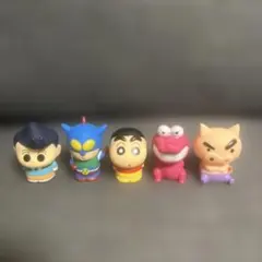 クレヨンしんちゃん 指人形 まとめ売り アクション仮面 ぶりぶりざえもん