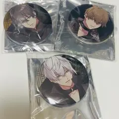 ツキウタ　斬心　缶バッジ　隼　夜　郁　プロセラ　セット