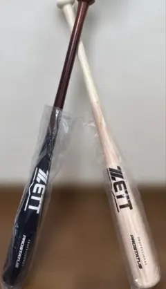 t*e様 ZETT PROSTATUS 野球バット型　スクイーズバット2種セット