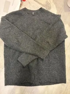 UNIQLO グレー 長袖セーター Sサイズ