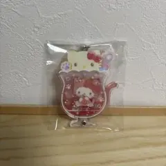 サンリオ　カスタムアクリルチャーム　キティー　ソーダ
