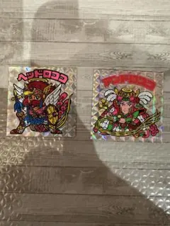 ☆美品級◎ヘッドロココ☆角プリ◎四角☆旧ビックリマン◎シール 