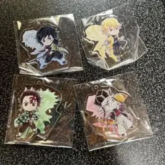 鬼滅の刃 一番くじ アクリルチャーム4種セット