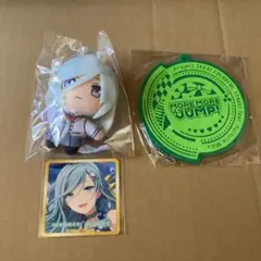 プロセカ 雫 ぷちぬい ラバーキーホルダー ステッカー