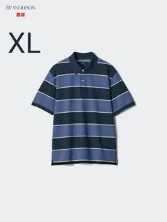 ユニクロ ドライカノコボーダーポロシャツ JW ANDERSON サイズ:XLのサムネイル