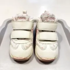 【13.5cm】ASICS スクスク スニーカー 花柄 ベビー キッズ