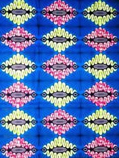 送料込み⑤Ｘアフリカンプリント＊パーニュ＊キテンゲ＊アフリカンバティック