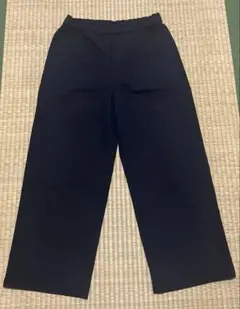 スタジオクリップ　ネイビーストレートパンツ　L