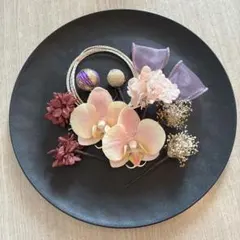 «No.7» ヘッドパーツ 髪飾り ウエディング 成人式 前撮り