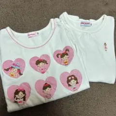 miki HOUSE リーナちゃん　長袖カットソー 110