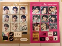 timelesz FAM ステッカー