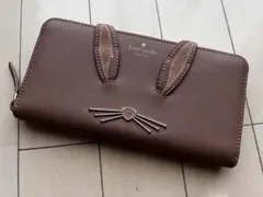 ケイトスペード ／うさ耳付き長財布