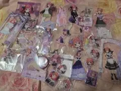 五等分の花嫁 二乃 まとめ売り アニメ セットコラボ カフェ グッズ アクスタ