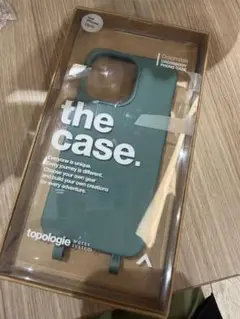 topologie iPhone 13 pro用ケース 緑 箱無し価格