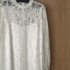 新品タグ付き　kaene ホワイトドレス