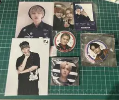 INI トレカ　缶バッジ