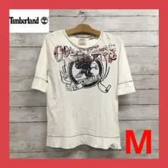 Timberland Tシャツ わし メンズ M ホワイト