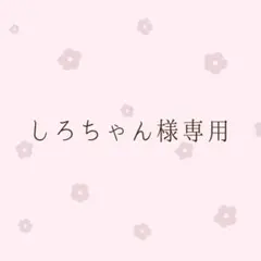 しろちゃん様専用