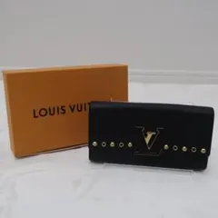 希少レア 美品 使用回数少 ルイヴィトン ポルトフォイユ カプシーヌ 箱保管袋