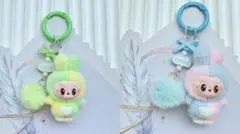 labubuラブブキーホルダー 超お得2点セット