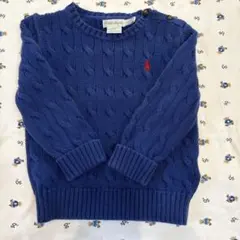 ラルフローレン ケーブル編みセーター 24m