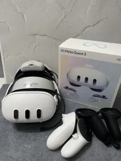 美品Meta Quest 3 128GB VRヘッドセット + BOBOVRのサムネイル