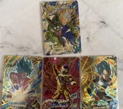 SDV4-036 孫悟空 ベジータ ゴールデンフリーザ ベジータ4枚セット