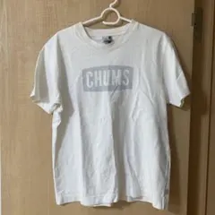 CHUMS チャムス ロゴTシャツ ホワイト サイズM