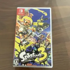 美品　Splatoon 3 (スプラトゥーン3)Switch