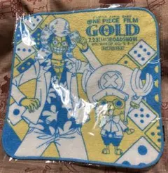 ワンピース フィルム ゴールドGOLD タオルハンカチ