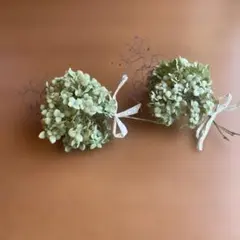 アナベル ドライ ドライフラワー ミニブーケ 2個セット