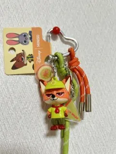 ズートピア　ニック　キーホルダー　　　チャーム　海外限定　ディズニー