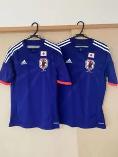 2014 adidas サッカー日本代表 ユニフォーム 2枚セットのサムネイル