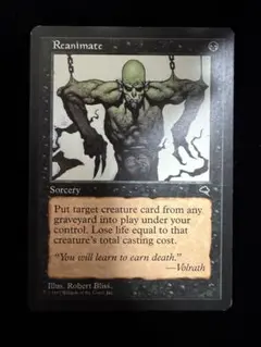MTG マジックザギャザリング 英語版 再活性 Reanimate 1枚 - メルカリ