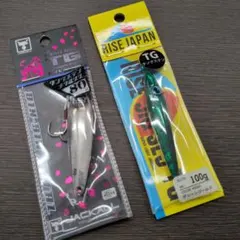 ジャッカル　ビンビンメタルTG 80g ライズジャパン　ライズジグTG 100g
