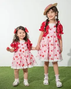 新品未使用 メゾピアノ 120cm 35周年限定 ボレロ&ワンピース タグ付き