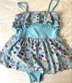UNITET ARROWSフルーツ柄 水色水着 130〜140