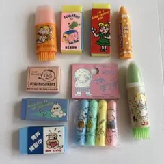 昭和レトロ POPS CLUB 動物デザイン消しゴムセット - メルカリ