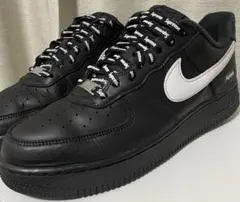 Nike Air Force 1 Supreme 26.5ブラック/ホワイト