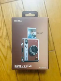 【新品】FUJIFILM instax mini Evo ブラウン