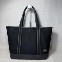 ポーターガール ボーイフレンド トートバッグ A4収納 自立 肩掛け ブラック