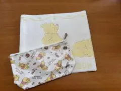 【お値下げ】くまのプーさん　ポーチとボディタオルのセット