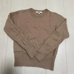 カシミヤ100%ニット　S