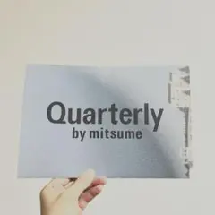 mitsume 「Quarterly」フリーペーパー