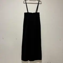 evelyn サス付きハイウエストワイドパンツ